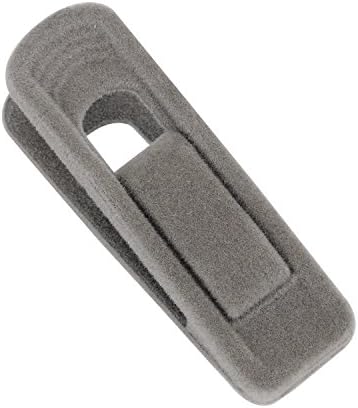 Corodo Velvet Hangers Clips, 20 Pack Finger Clips, Strong Felt Hanger Clips for Velvet Trousers Hangers, Grey