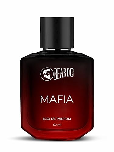 Image of Beardo Mafia Perfume for Men, 50ml | Eau De Parfum | Body Spray for Men | Day Time Fragrance Body Spray For Men | Musky, Woody Perfume for Men Long Lasting | Valentines day gift for husband | Gift for boyfriend | Gift for Men