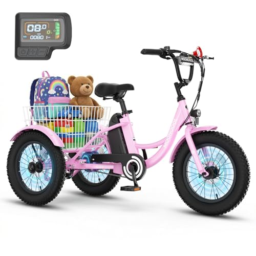MOOHOTO 16" Electric Tricycle for Small Riders