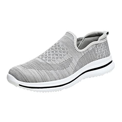 Tenis Hombre Baloncesto Hombre Cuero Zapatos De Running Zapatillas Zapatillas Zapatillas De Trail Sport Running, A Grey, 40 EU