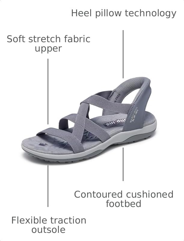 Image of Skechers Women's Reggae Slim - Stretch Flex Hands Free Slip-ins