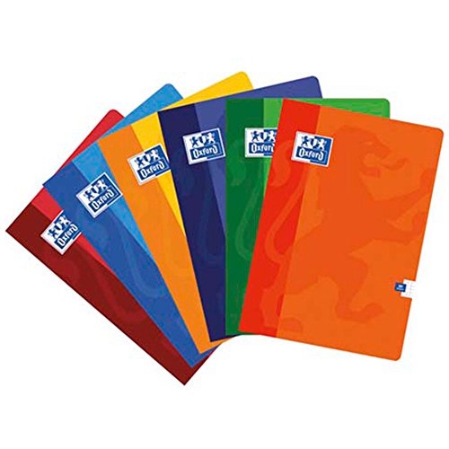Oxford - Cuaderno A4 Pauta 2,5mm 48hj 90gr, multicolor (099443), 1 unidad,...