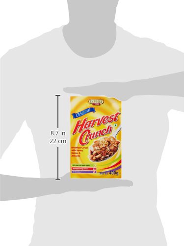 Image of Express Foods Harvest Crunch Breakfast Cereal 400g (Pack of 3)