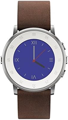 Pebble Time Round 20mm Smartwatch for Apple/Android Devices - Silver