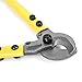 QWORK 4/0 Gauge Wire Cutter - Forged Steel Handle, Shear Action Cutter, 14