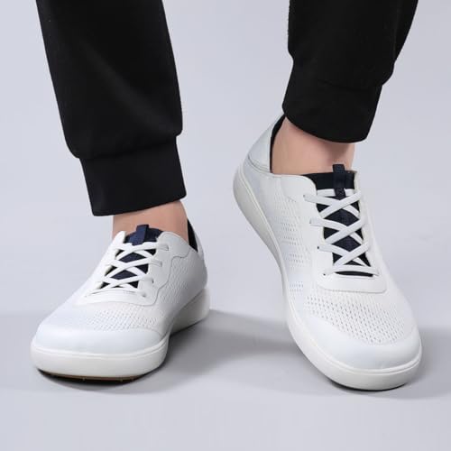 Fountavista Men's Slip On Shoes, Wide Toe Box(White,11) - image 2