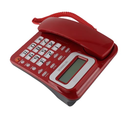 Image of Sunydog Wired Phone, ABS GY T2020CID T with Speaker Caller Speakerphone