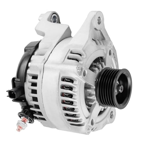 Image of KAX Alternators Compatible with 2011-2018 Ram2500 /Ram3500, 2009-2010 DodgeRam1500, 2011-2012 Ram1500, 2010 Ram2500,High Output Alternators Automotive Replacement 11299N 12V 160Amp CW 6-Groove Pulley