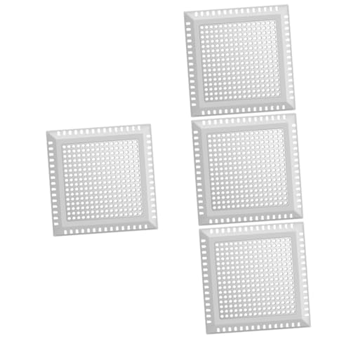 Couvercle de drain SHINEOFI en silicone durable pour douche et lavabo sans odeur