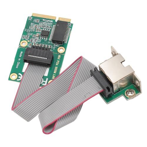 Mini PCI-e Tarjeta de Red Gigabit, Adaptador Ethernet para Máquinas de Control Industrial PCB miniatura 4