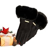 Dmuzsoih Guanti da Neve | Muffole Calde Con Touchscreen | Guanti Invernali Impermeabili,Per Uomini Donne E Genitori Adatti Per Il Ciclismo Il Mountain Bike Lo Sport La Guida E Le Attività Outdoor