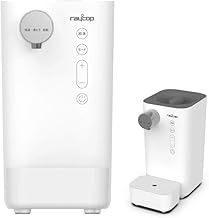 RAYCOP (ROM-100WH-S1) One-Touch Milk Prep Pot, Milk Mate Powder Maker, Smart One-Touch Milk Modification, 0.4 gal (1.5 L) Large Capacity Electric Pot, Easy Milk Making, Nursing Supplies, Baby Supplies