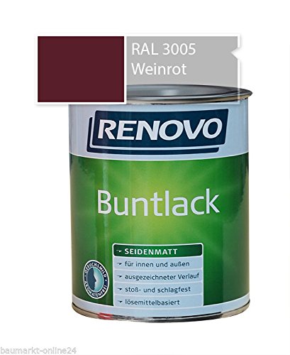 Dulux 5194558 Buntlack seidenmatt, Feuerrot