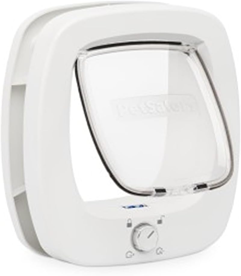PetSafe Big Cat Flap - Interior & Exterior Pet Door - 4-Way Lock & Soft Close Flap - For Cats & Small Dogs