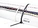 Secure 8 Inch UV Black 120 lb Heavy Duty Nylon Cable Tie - 100 Pack
