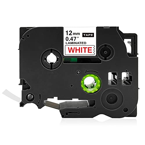 RolyPoly777 �݊� �u���U�[�H�� TZe-232 ���n�ԕ��� 12mm�� ����8m �s�[�^�b�` P-touch �ėp �e�[�v�J�[�g���b�W 1���� ���ϋv�݌v ���S���d�l �I�t�B�X/�q��/�����X/�ƒ�p ���p�r���p�\