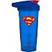 Performa Perfect Shaker - Superman Shaker Bottle, Best Leak Free Bottle With Actionrod Mixing Technology For Your Sports & Fitness Needs! Dishwasher and Shatter Proof