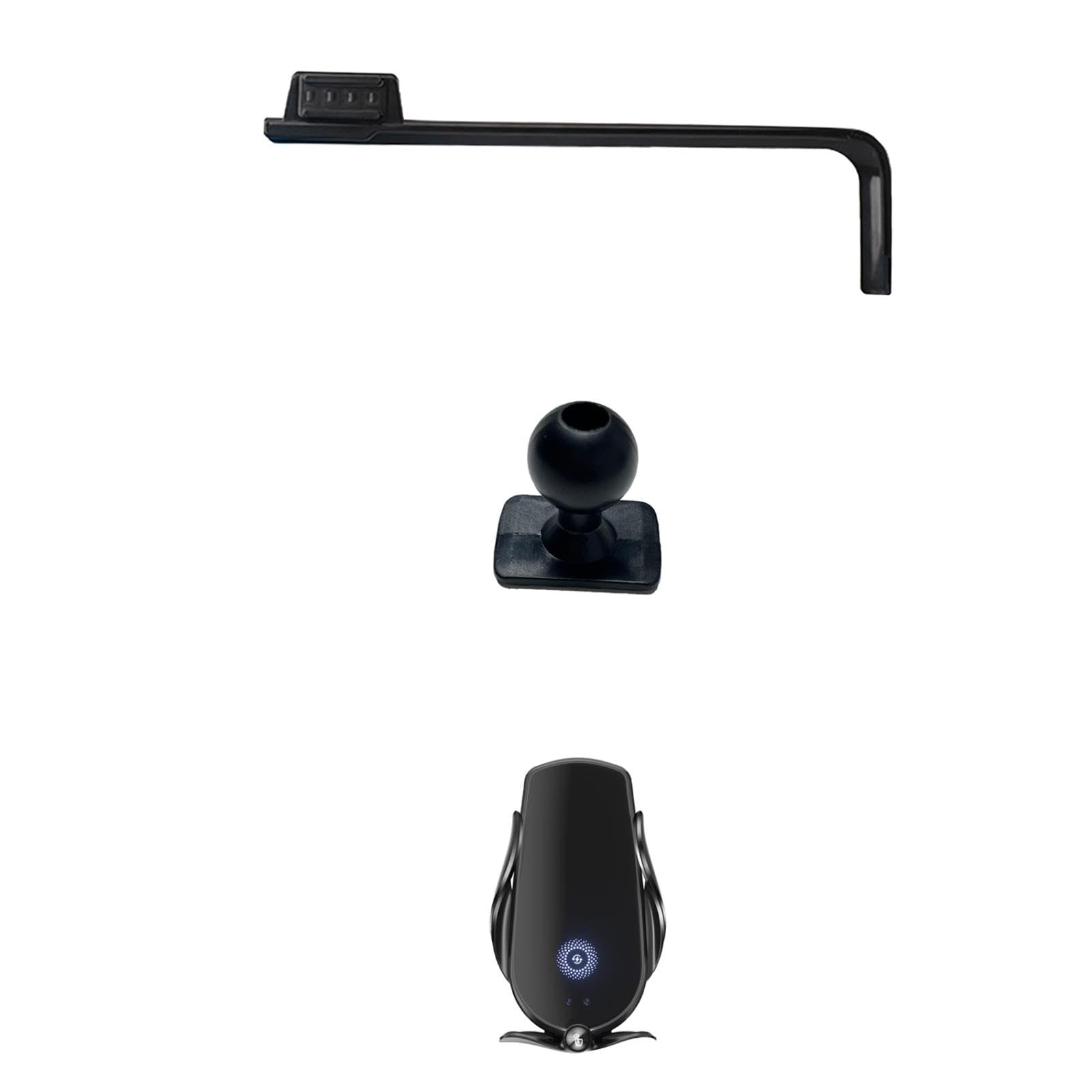 Soporte Móvil Coche para Mercedes-Benz GLS X167 2020-2024, Soporte para teléfono móvil para Coche Soporte para GPS Soporte de navegación
