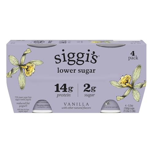 Siggi's Icelandic Low Fat Skyr Yogurt Vanilla 2% Milkfat - 4 pk