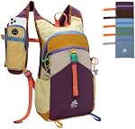 15L Petit sac à dos de randonnée Voyage sac à main coloré léger emballé sac à Dos pliable Casual