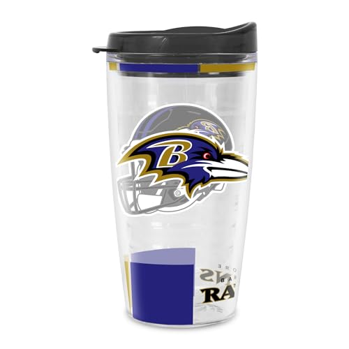 Image of Rico Industries NFL Football Double Wall Classic 16oz Or 20oz Tritan Tumbler W Lid