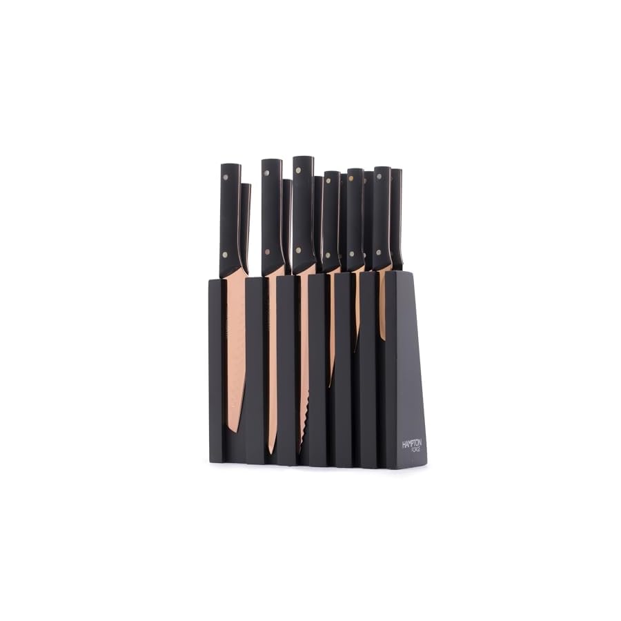 Hampton-Forge-Hmc01B192D-Knight-Copper-13Pc-Block-Set Hampton Forge Hmc01B192D Knight (Copper) 13Pc Block Set