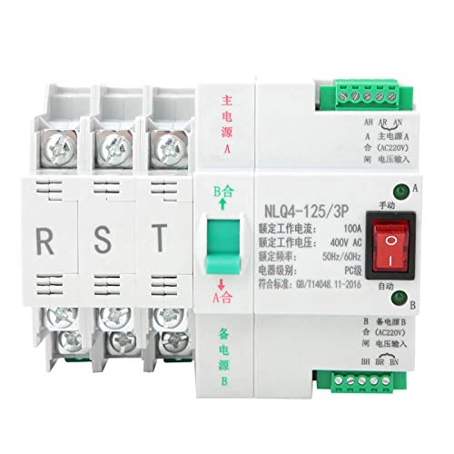 Commutateur de transfert automatique inverseur de source triphasé 400V 3P 100A - 2