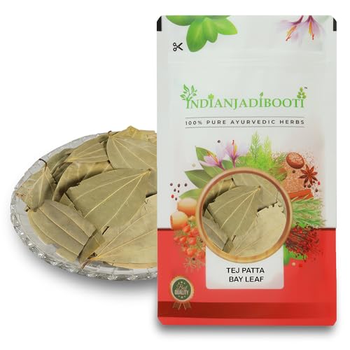 Image of IndianJadiBooti Tej Patta (Bay Leaves), 250 Grams Pack | (Pack Of 2)