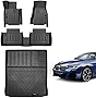 Jdeymat Floor Mats and Trunk mat Compatible for 2017-2023 BMW 5 Series Sedan(G30) 530i,540i,530e,M550i,xDrive,M5 Cargo Liner All Weather Protect Accessories