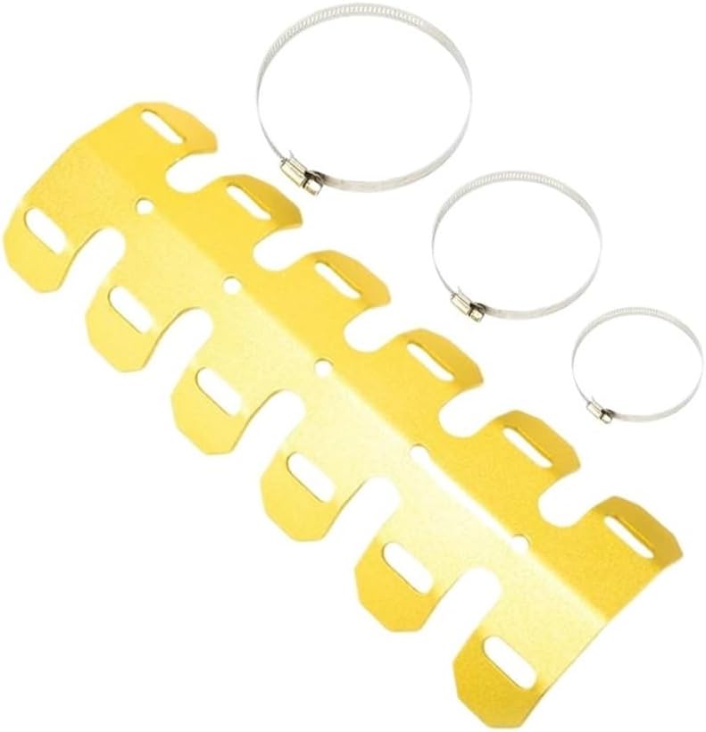Exhaust Pipe Heat Shield Motorcycle Bendable Exhaust Header Exhaust Heat Shield Motorcycle Exhaust Baffle Heat Shield Wraps