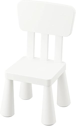 Miniatura 3 de IKEA MAMMUT Mesa infantil, en/exterior Con 2 sillas [blanco]
