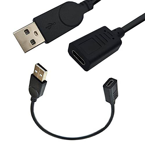 USB Type C P[u USB-C 3.1L^X - USB-A 2.0 IX ϊA_v^ P[u f[^](ő5Gbps) USB Type-C@Ή  RlN^P[u 25CM