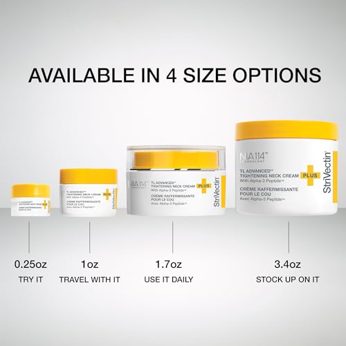 StriVectin Hals Straffung und Lift Creme Plus mit Alpha-3-Peptiden für Hals und Dekolleté, glättet Falten und feine Linien, und sorgt für weiche, glatte Haut