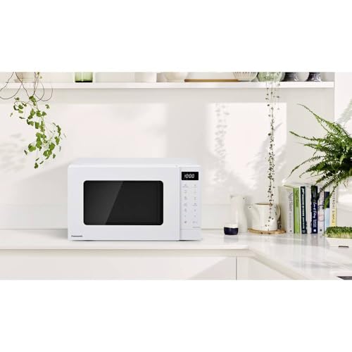 Panasonic NN GT21QWEPG Micro ondes grill 20 avec plateau tournant et grille grill écran LED décongélation automatique 12 programmes automatiques minuterie - vue 5