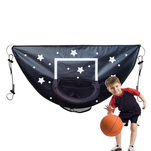 Panneau de basket-ball de trampoline outdoor pour animer les après-midis de jeux en jardin