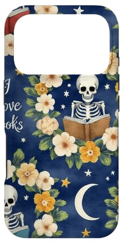 I Love Books Quiet Reader Book Lover Bookworm ���w �X�}�z�P�[�X iPhone 17 Pro �p