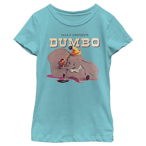 T-shirt Dumbo Disney pour fille en bleu tahi taille XL