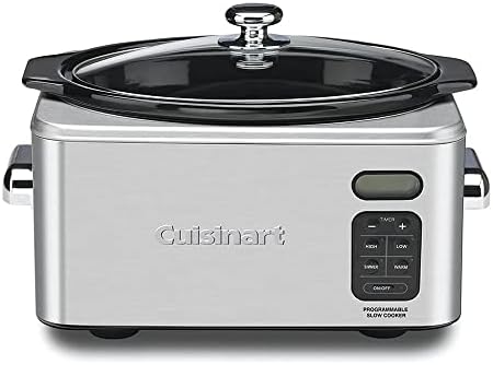 Cuisinart 6.5 qt Programmable Slow Cooker, Silver - Thumbnail 4