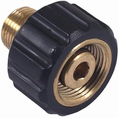 3/8-Inch Male Pressure Washer Screw Coupler
