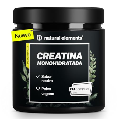 Creatina Monohidrata en Polvo 500g - 147 porciones de creatina Creapure® - Soporte premium para fuerza muscular* - Creatine vegana con dosificador - Sin sabor y sin aditivos innecesarios