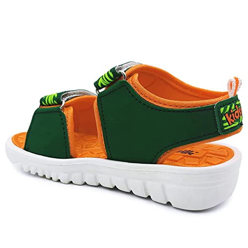 Image of Kidsville Kids Boys Printed Multicolor Sandals