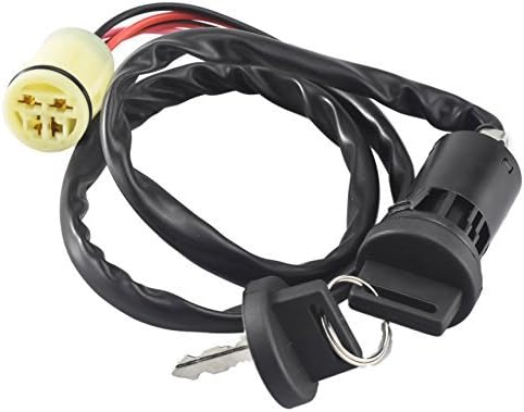 MaySpare Ignition Key Switch for Honda ATV TRX420 TRX 350 TRX450 FOREMAN TRX350FM 4x4 2000-2006 Waterproof