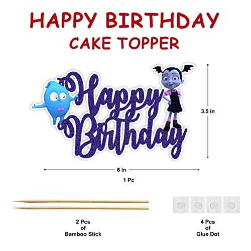 Seyal® Vamprina Happy Birthday Cake Topper #TOP1