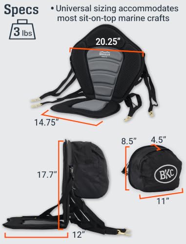BKC Brooklyn UH-PS223 Asiento para Kayak con Espuma de Memoria miniatura 6