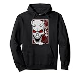 Japanese Demon Face Skull Devil - Nippon Style Art Harajuku Sudadera con Capucha