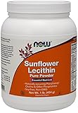 ALTA CALIDAD: Sunflower Lecithin en polvo de Now Foods se somete a pruebas de calidad y pureza en laboratorios independientes