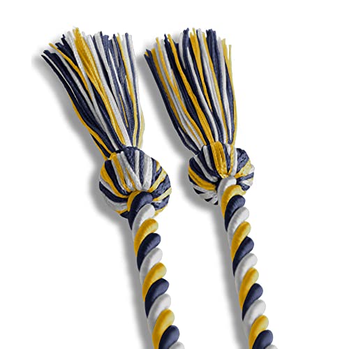Image of Endea Graduation Single Honor Cord Three-Color (Navy Blue /Gold /White)