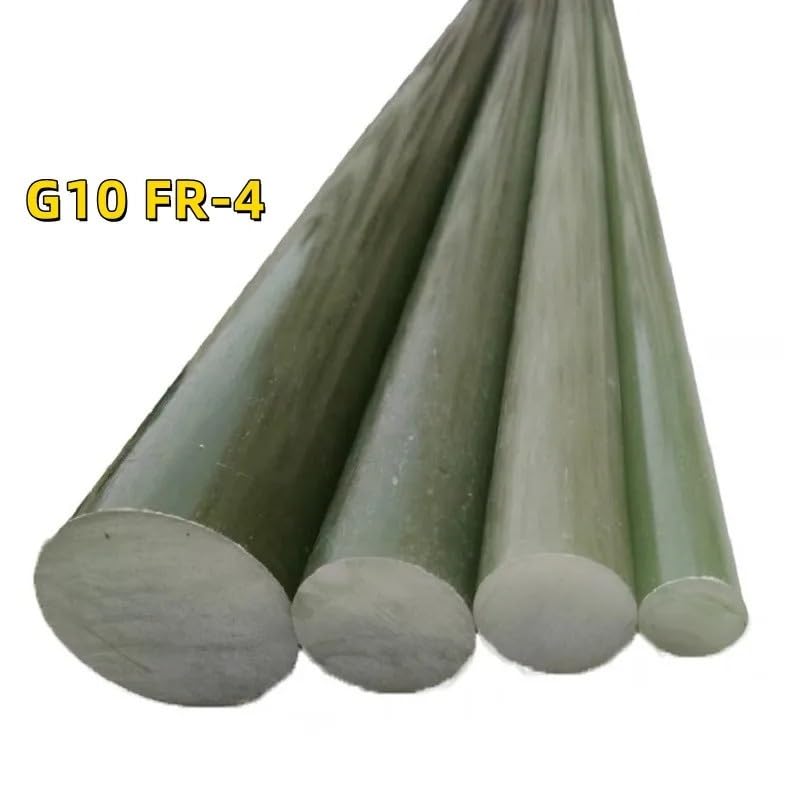 G10 FR4 Pręty z żywicy epoksydowej 25 cm 50 cm Jasnozielony pręt izolacyjny 6 mm-45 mm Wysoka twardość DIY, 1 szt.(25cmx40mm)