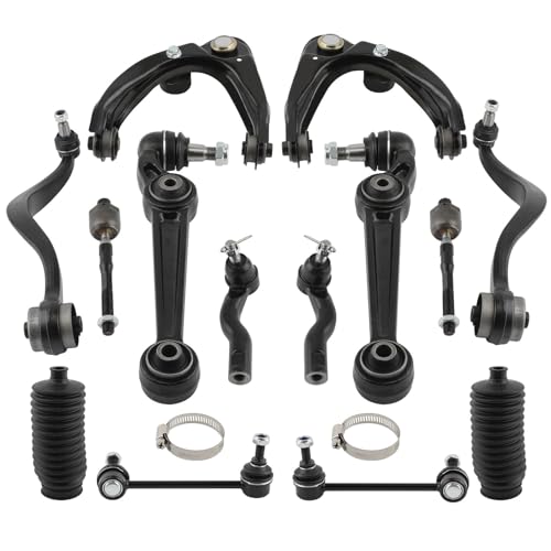 Air Suspension Service - 2020 Lincoln Aviator 7 maXpeedingrods 14Pcs Front Suspension Kit for Ford Fusion 2007-2009 Lincoln MKZ Mercury Milan 2007-2009, Front Lower Upper Control Arms with Ball Joints Sway Bar End Links Tie Rod Ends Boots