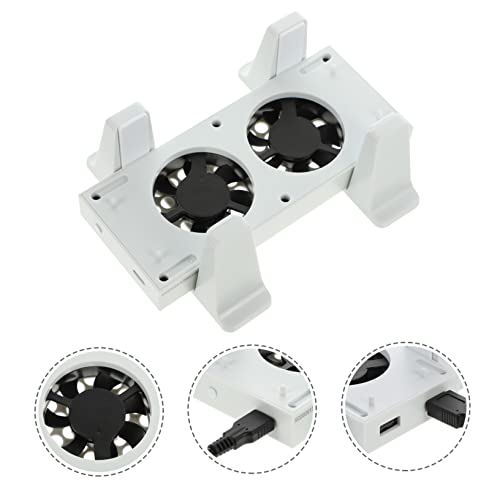 Support vertical pour ventilateur de refroidissement et sauvegarde de données USB - 6